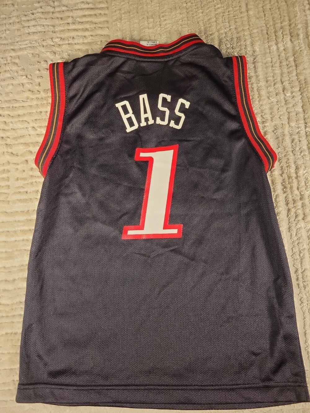Reebok Bsss Philadelphia 76ers Jersey NBA Basketball Youth Small Boys Kids Sixer